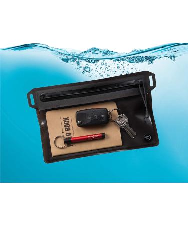 Nite Ize Runoff Waterproof Travel Pouch - Small Charcoal | 100% Waterproof Zipper, Touchscreen Friendly, Ideal for Phone, Travel & Outdoors - Buy Online on GoSupps.com
