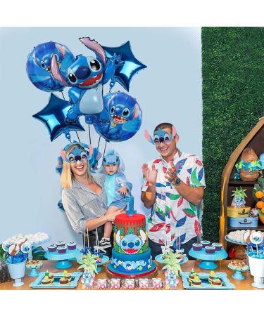 Stitch Birthday Decorations - 12 Pack Paper Masks for Lilo and Stitch Party Supplies - Buy Online on GoSupps.com