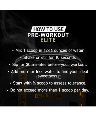 Kaged Pre Workout Elite Powder | Orange Mango | Pre-Workout with Creatine Beta Alanine L-Citrulline BCAAs | 388 mg Organic Caffeine | Pre Supplements for Men & Women | 20 Servings Orange Mango (Elite) - Buy Online on GoSupps.com