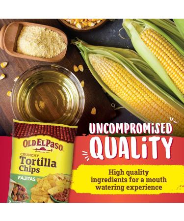 Old El Paso - Tortilla Chips Crunchy Fajitas 185g - Buy Online on GoSupps.com