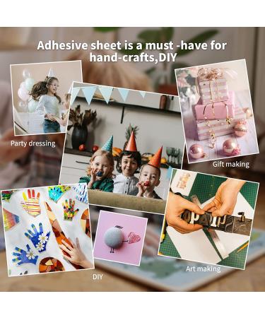 Art3d Adhesive Tile Setting Mat - 12in. X 360in. Double-Sided Tape Sheet for Crafts, Arts, DIY Projects - Damage-Free & Residue-Free - Buy Online on GoSupps.com