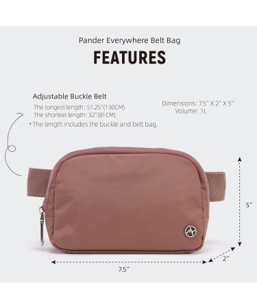 Dune Nylon Belt Bag: Fashionable Designer Fanny Pack for Women - Buy Online on GoSupps.com