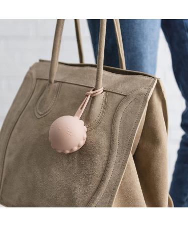 Buy Nattou Pink Silicone Pacifier Holder | BPA-Free 18 cm Universal Fit | Practical & Stylish Case for All Models - Buy Online on GoSupps.com
