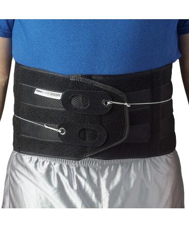 ASPEN Quikdraw PRO Back Brace - Lumbar Pain Relief for Men & Women | Breathable Pulley System | Extra Small - Buy Online on GoSupps.com