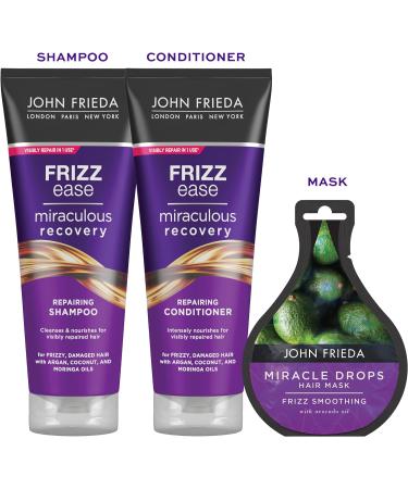 Frizz Ease Miraculous Recovery Gift Set - Anti-Frizz Haircare Bundle - Buy Online on GoSupps.com