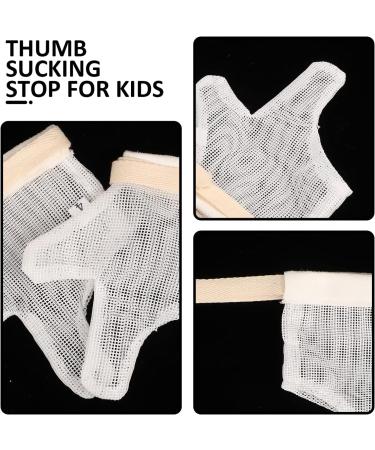 DOITOOL Childrens Mittens - Thumb Sucking & Nail Biting Stopper Gloves for Kids - 1 Pair - Buy Online on GoSupps.com