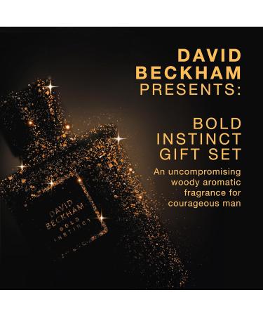 David Beckham Bold Instinct Eau de Parfum + Shower Gel Gift Set Notes of Laurel Leaf Warm Nutmeg and Smokey Wood Men's Fragrance Long Lasting Everyday Fragrance - Buy Online on GoSupps.com