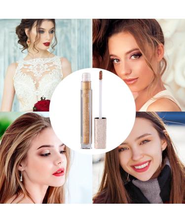 Shimmer Liquid Eyeshadow Sparkling Pearl Gel Makeup Eyeshadow | Non-Sticky and Anti-Sweat Eye Makeup Tool for Bar Stage and Night Out 6 - Buy Online on GoSupps.com