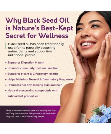 BioNatal Ethiopian Black Seed Oil 16oz PET/Plastic Bottle Cold Pressed Nigella Sativa Black Cumin Seed Oil Unrefined & Non-Filtered High TQ Up to 4.64% Supports Immune System Digestive 16 Fl Oz (Pack of 1) PET (Plas  - Buy Online on GoSupps.com