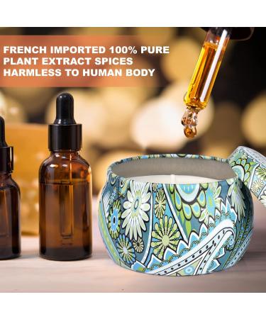 Scented Candles Gift Set - 4Pcs 5.65OZ Natural Soy Wax Aromatherapy Candles for Home and Travel - Long Lasting and Portable - Ideal Birthday or Christmas Gifts for Women - Buy Online on GoSupps.com