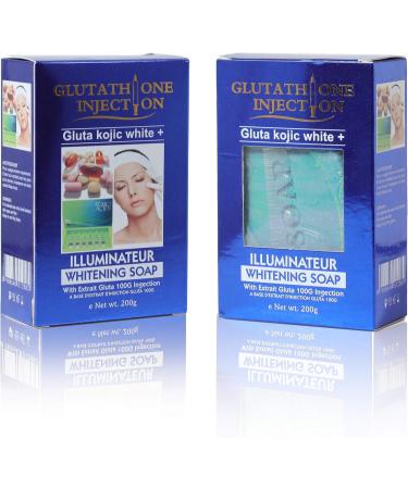  OBBBeaut OBBBeaut Glutathione Injection Soap Gluta Kojic White+ Skin Cleanser Bar Shape External Use 200g - Buy Online on GoSupps.com