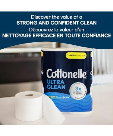 Cottonelle Ultra Clean Toilet Paper Strong Toilet Tissue 24 Mega Rolls (24 Mega Rolls 96 Regular Rolls) 284 Sheets per Roll Packaging May Vary 24 Mega NEW - Buy Online on GoSupps.com