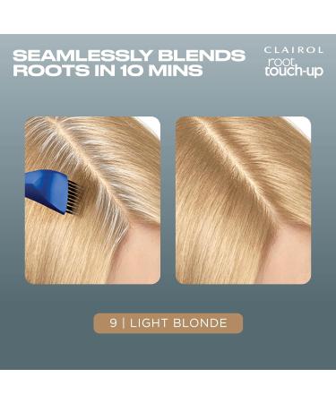 Clairol Root Touch-Up by Nice'n Easy Permanent Hair Dye Blonde Hair Color - 9 Light - 1 Fl OZ - Buy Online on GoSupps.com