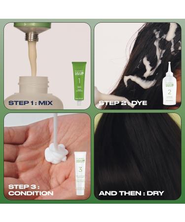 Clairol Natural Instincts Demi-Permanent Hair Dye 3 Brown Black 3-Pack - 3 Brown Black 1 Fl Oz - Buy Online on GoSupps.com