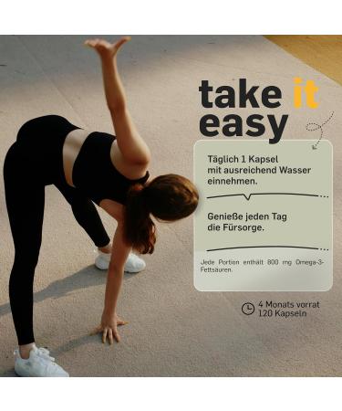  Vitabaum Vitabaum Omega-3-40/30 Premium EPA/DHA in Triglyceride Form - Optimal Bioavailability - 120 Softgels - 4 Month Supply - Gluten-Free Lactose-Free - Buy Online on GoSupps.com