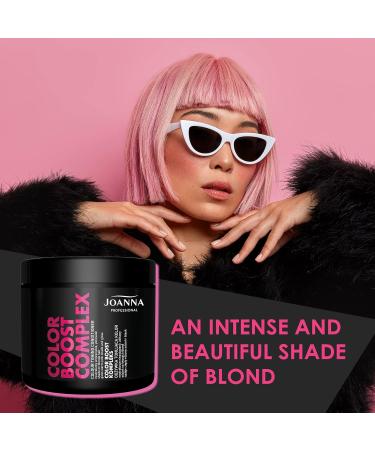 Joanna Professional Pink Gray Color Toner with Microprotein - 500g Permanent Hair Coloring for Curly Gloss & Warm Pink Tones - International Shipping Available - Buy Online on GoSupps.com