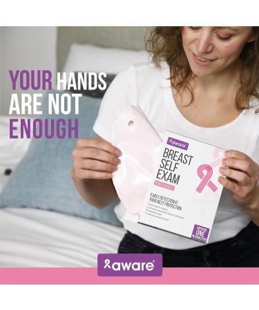 Buy Aware Breast Self Exam Pad - Essential Breast Cancer Awareness Tool for Self-Examination | International Shipping Available - Buy Online on GoSupps.com