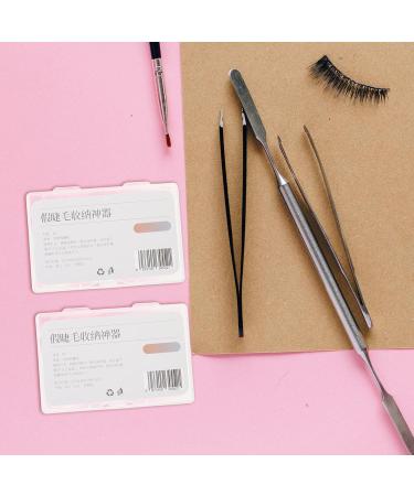 Cabilock Lot de 2 Bo tes de Rangement pour Faux Cils Couvercle Herm tique tui Transparent Compact pour Extensions de Cils Protection Anti-Poussi re pour Voyage et Organisation - Buy Online on GoSupps.com