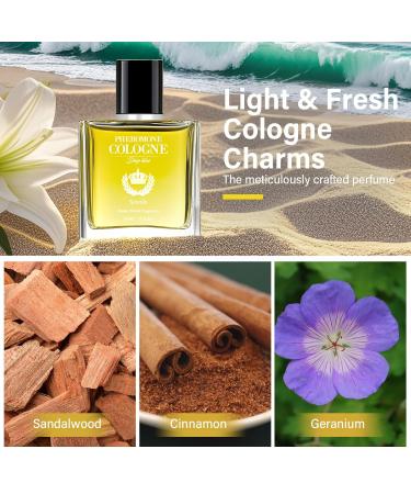 Pheromone Cologne For Men Premium Men's Pheromone Cologne To Attract Women Men Pheromone Cologne Spray Long-Lasting & Unique Fragrance Show Your Handsome Charm - Buy Online on GoSupps.com