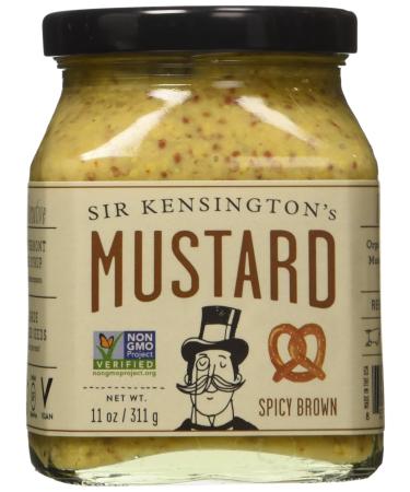 Sir Kensington's Mustard - Spicy Brown - 11 OZ