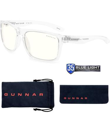 Gunnar Intercept Gaming Glasses - Tortoise Frame Amber Lenses Blue Light Filter UV Protection | Premium Computer Glasses - Buy Online on GoSupps.com