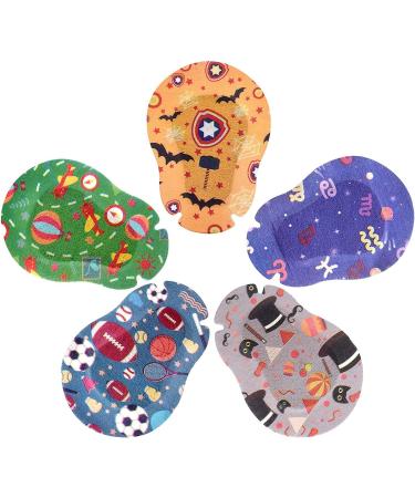 EGOOL Adhesive Eye Patches for Kids - Cool Boys Design - 45 + 5 Bonus per Box - Breathable, Colorful & Fun Pattern - Hypoallergenic - Regular Size - Buy Online on GoSupps.com