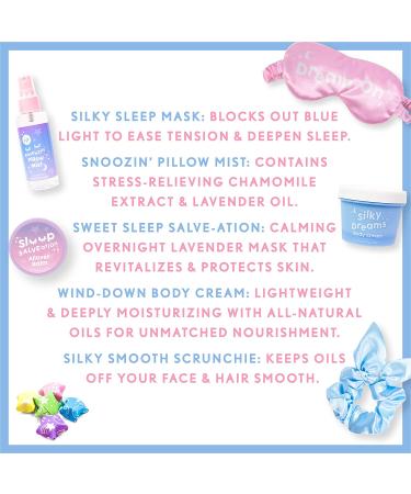 Dream World Bedtime Ritual Set: Silk Eye Mask, Scrunchie, Pillow Mist & More - Buy Online on GoSupps.com