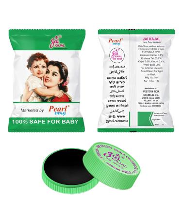 Zeeke Pearl Eyeflax Jai Kajal for Babies | Ayurvedic | Pack of 12 - Buy Online on GoSupps.com