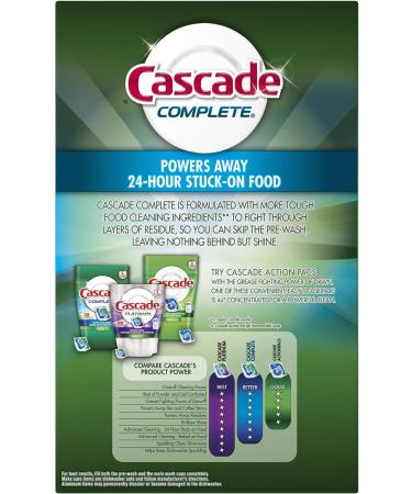 Cascade Complete Powder Dishwasher Detergent - Fresh Scent - 75 oz - Buy Online on GoSupps.com