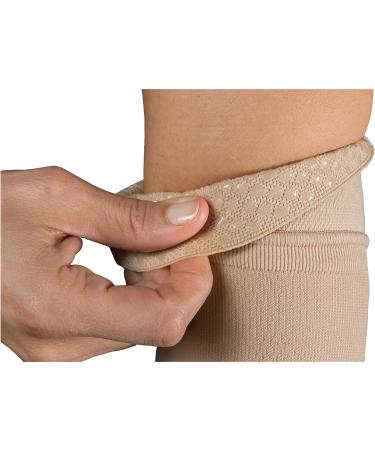 Jobst Bella Lite 20-30 mmHg Compression Arm Sleeve with Silicone - Beige (Medium Regular) - Buy Online on GoSupps.com