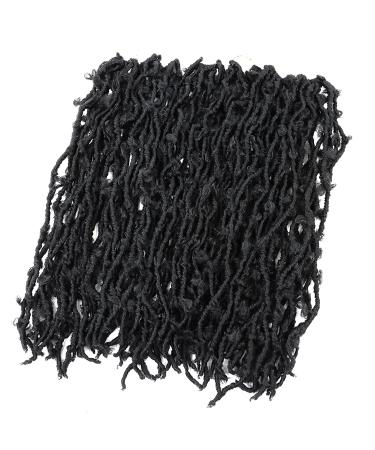 5 Packs 18 Inch Butterfly Crochet Hair for Black Women - Pre-looped and Pre-twisted Faux Locs Braids in 1b (18 inch 5 pack) - Buy Online on GoSupps.com