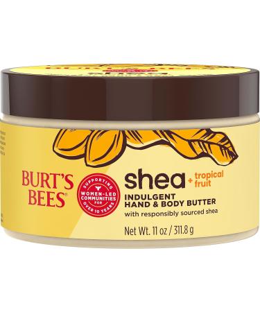 Burt's Bees Shea + Tropical Fruit Indulgent Hand and Body Butter - 11 Oz. - Buy Online on GoSupps.com