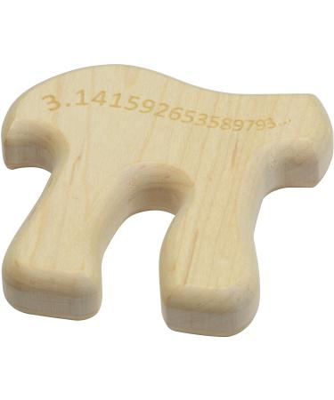 Pi Shaped Maple Teether - Made in USA