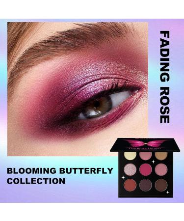 Arousar Eyeshadow Palette Matte Shimmer Glitter Pink Eye Makeup Palette Highly Bold Pigmented Pressed Powder Palette Natural Velvet texture Fading Rose 03.fading Rose - Buy Online on GoSupps.com