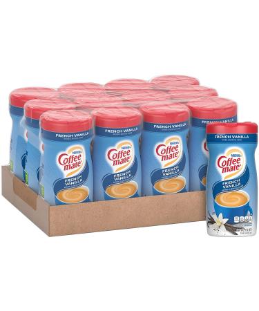 Nestle Coffee mate French Vanilla Non-Dairy Powder Creamer 15oz (Pack of 12) - Buy Online on GoSupps.com