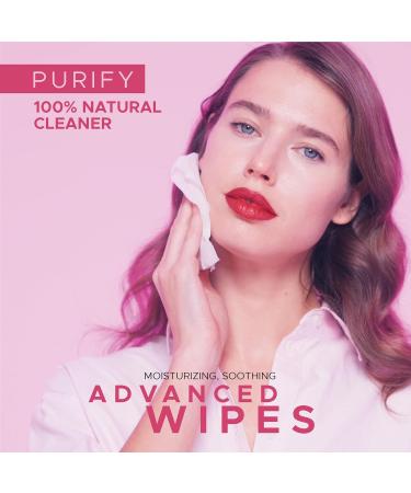 Handy Towel Face Care Wipes | Travel-Size Makeup Remover Wipes with Rose Water | 8 Count Individually Wrapped Cleansing Towelettes - Buy Online on GoSupps.com