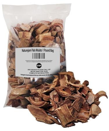 Naturejam Palo Mulato 1 Pound Bag-100% Natural Wildcraft-No Processing aka Bursera Simaruba, Naked Indian, Jiote, Carate, Jiocuabo, Mulatto Stick, Chak, Mastic, Gumbo Limbo