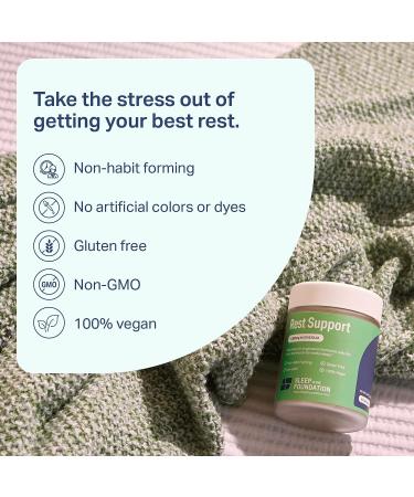 Rest Support Magnesium Supplement - Non-Habit Forming Sleep Aid - 60 Capsules - Buy Online on GoSupps.com