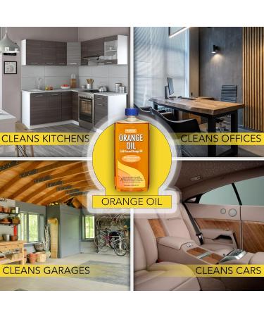 Buy HARRIS Orange Oil 16 Fl Oz Pure Natural Cleaner for Home & Garden | International Shipping Available - Buy Online on GoSupps.com