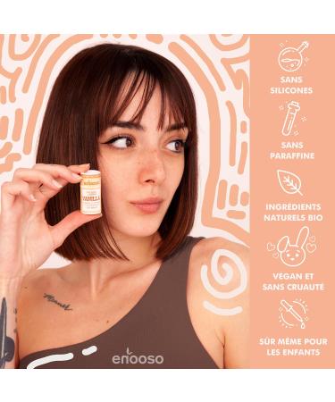Enooso - Baume a Levre Hydratant Naturel pour Levre Gerc es VANILLE Soins Pour Les L vres Protection Longue Dur e Stick levre Ski Lip Balm Vegan 100% Stick Levres Hydratant 10 ml Vanille 10 ml - Buy Online on GoSupps.com