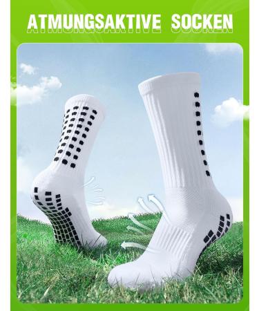 Buy Tanstc Grip Socks for Football Basketball & Yoga - Breathable Anti-Slip Unisex Sports Socks (39-46) - Perfect for Men & Women - Buy Online on GoSupps.com