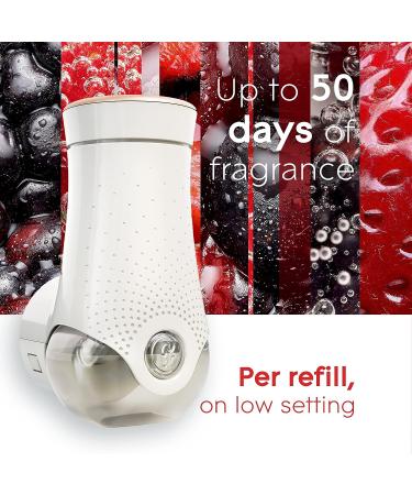 Glade PlugIns Refills - Bubbly Berry Splash Scented Essential Oils for Home & Bathroom - 3.35 Fl Oz, 5 Count - Buy Online on GoSupps.com