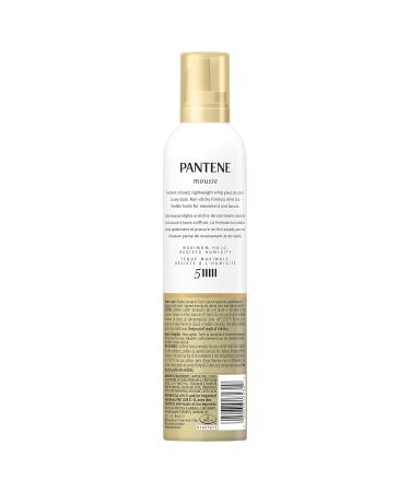 Pantene Pro-V Hair Mousse - Maximum Hold (5) - Resists Humidity - 6.6 OZ (187 g) - Pack of 3 Cans - Buy Online on GoSupps.com