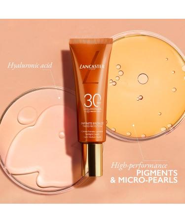 Buy Lancaster Infinite Bronze Tinted Protection Sunlight Cream SPF30 - Light/Medium Shade 50ml | International Shipping Available - Buy Online on GoSupps.com
