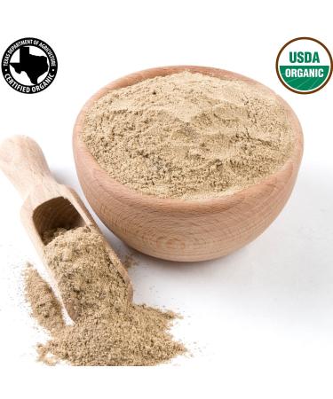 Organic Cardamom Powder - USDA Certified, Non-GMO, Gluten-Free - 4oz Resealable Pack - Freshens Breath - 20 Servings - 113g - Buy Online on GoSupps.com