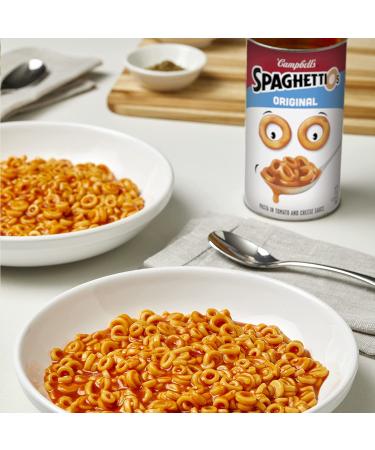 SpaghettiOs Original Canned Pasta 22.4 OZ Can (Pack of 12) - Healthy Snack for Kids and Adults - Buy Online on GoSupps.com