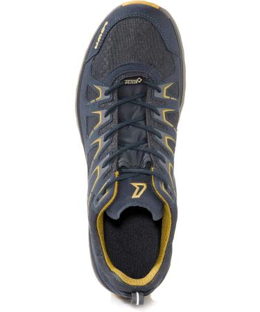 Buy LOWA Innox EVO GTX LO 43 EU - Steel Blue Mustard Low Shoes for Ultimate Comfort | International Shipping Available - Buy Online on GoSupps.com