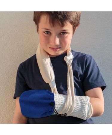 Foot Cast Toe Cover Socks - Soft Warm & Adjustable Cast Protector for Men & Women - 2 Pack (Blue Purple - Buy Online on GoSupps.com