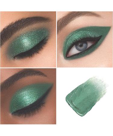 Malachite Green Liquid Glitter Eyeshadow - Highly Pigmented Metallic Shimmer Gel for Sparkly Eye Look - Perfect Gift for Women - Buy Online on GoSupps.com
