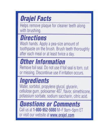 Orajel Paw Patrol Training Toothpaste - Fluoride Free Fruity Fun Flavor 1.5 oz - Buy Online on GoSupps.com